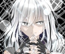 かっこいいアイコン用イラストお描きします 先着5名様まで低価格！存在感あるキラキラしたアイコンを制作！