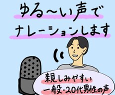 ゆるめな一般男性の声お届けします イメージ1