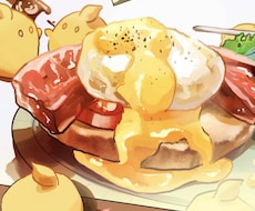 美味しそうなポスター、チラシなどお描きします イメージ1