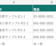 Excel・CSVの表記ゆれを整理します イメージ1