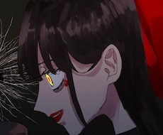 最低金額でダークな雰囲気のアイコン描きます イメージ1