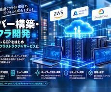 企業のクラウド・サーバー環境構築を対応します イメージ1