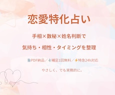 初回500円 元彼連絡と復縁の恋愛鑑定します イメージ1