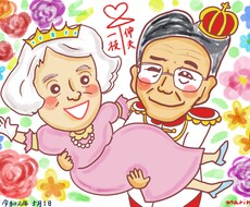 サプライズで送る似顔絵描きます イメージ1