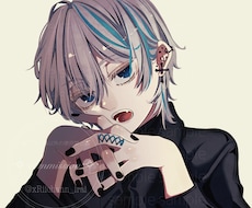 アイコン・歌ってみた イラスト全般お描きします ❁立ち絵・ミニキャラ・YouTubeヘッダー対応可能❁