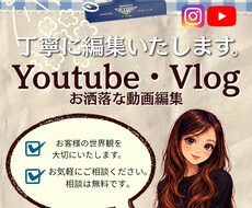 お洒落なVlog動画編集いたします イメージ1