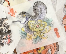 お店、イベントお客様1人1人に浮世絵を描きます イメージ1