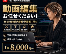 迅速・高品質★YouTube動画編集代行します 初めてのご依頼も安心｜丁寧な対応と見やすい編集を心がけます