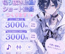動画編集承ります イメージ1