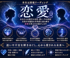 お相手の気持ちと恋の未来を多角的に読み解きます イメージ1