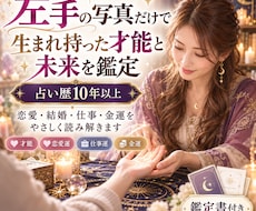 左手の写真で恋愛も仕事も未来の可能性を読み解きます イメージ1