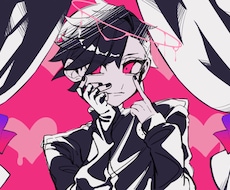 目を引くかっこいいアイコンやサムネイル作ります イメージ1