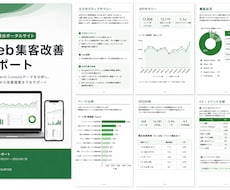 Web集客改善のレポートをします イメージ1
