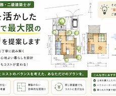 現役建築士が土地を活かした間取りご提案します イメージ1