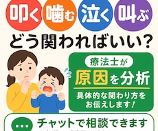 作業療法士が子どもの癇癪・問題行動の相談のります 癇癪や叩く行動を分析！作業療法士が優しい解決策を提案します