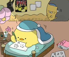 商用OK！絵本風かわいいイラスト制作します アイコン、挿絵、ヘッダー、名刺などなど幅広く対応します！