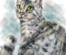 ペットの似顔絵｜写真からリアルに再現します イメージ1