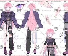 キャラクター立ち絵制作します IRIAM/TRPG/vtuber