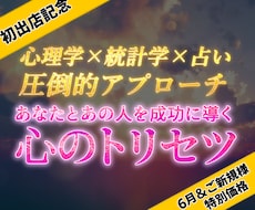 人生・恋愛・仕事運…あなたの人生のトリセツ作ります