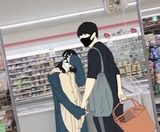 思い出の写真イラストにします