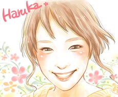デジタル画水彩タッチで、キレイな似顔絵描きます 記念日のプレゼント、SNS用などのプロフ画像などにオススメ！