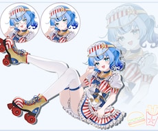 アニメ調なキラキラ可愛いイラストを描きます 1枚絵・アイコン・立ち絵・グッズ用イラストにオススメ✨