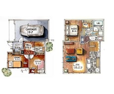 即レス◎現役パース屋が手描きの間取り図を作成します 現役不動産屋IC×パース屋が販売活動をサポートします。