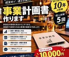 銀行融資を通すための事業計画書作成をサポートします イメージ1