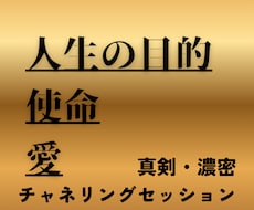 濃密・真剣チャネリングで魂の声、生き方を昇華します イメージ1