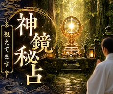 神鏡秘占｜停滞を断つ｜心鏡を清めて現状を打破します イメージ1