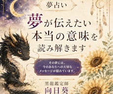 夢の意味を黒龍チャネリングで読み解きます 繰り返し見る夢や不思議な夢を丁寧に読み解きます