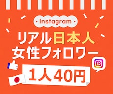 インスタ 日本人女性フォロワー100人増やします ⭐安心・安全⭐高品質⭐減少時補填有⭐凍結無⭐減少無⭐