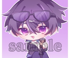 ミニキャラの立ち絵イラストを制作します イメージ1
