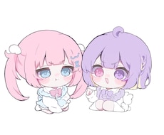 簡易絵柄ご依頼用になります SNSアイコン制作 簡易絵柄《全身》のご依頼になります。
