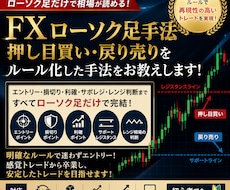FXローソク足手法 押し目買い戻り売りを解説します エントリー・損切り・利確ルールをローソク足で簡単に出来る！