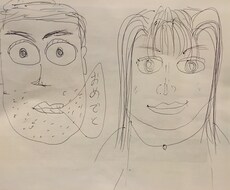 笑顔になれる下手くそな似顔絵を書きます イメージ1