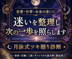恋愛・仕事・お金の迷いを整理し次の一歩を照らします イメージ1