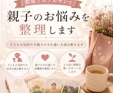 数秘とルノルマンで親子のお悩みを整理します イメージ1