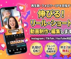 SNS特化！リール・ショート動画編集します イメージ1