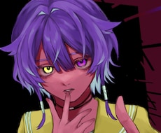 修正何度でも◎厚塗りでお好みのアイコンお描きます 目元が印象的なイラストが得意です！