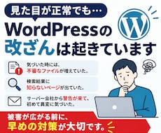 WordPressに改ざん検知システムを導入します イメージ1
