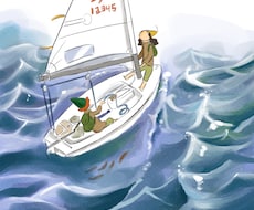 絵本風のイラストお描きします イメージ1