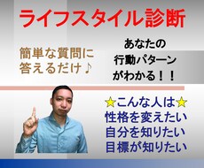 簡単性格診断！あなたの行動パターンを分析します イメージ1