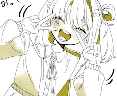 アイコンや立ち絵、サムネイルのイラストを描きます イメージ1