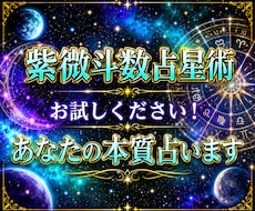 ズバリ的中！紫微斗数占星術であなたの本質占います イメージ1