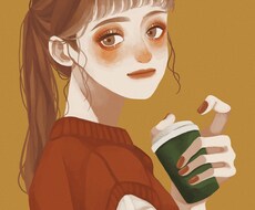 SNSのアイコン用のイラストや似顔絵を描きます イメージ1