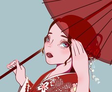 ポップでカラフルな似顔絵描けます イメージ1