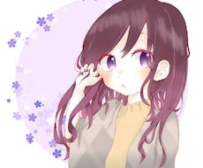 シンプル可愛いイラスト描きます イメージ1