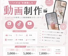 バズを意識した動画編集します 最短翌日納品◎SNSで伸びる編集を意識します