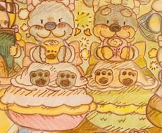 様々なペット様のシンプル似顔絵を描きます イメージ1